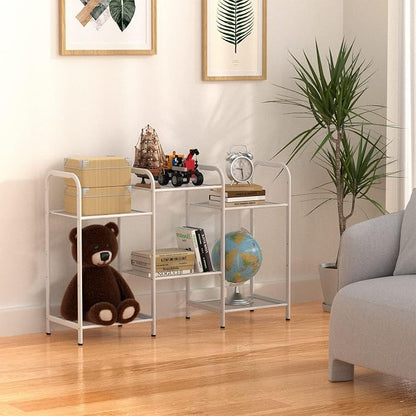 MAX Houser Storage Rack with Shelf, Industrial Style Extendable Plant Stand - Image 6
