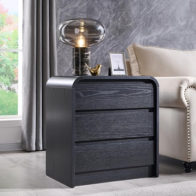 25" Tall Modern Nightstand by AITJUNZ