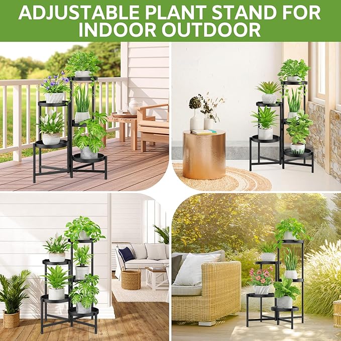 iDavosic.ly 5 Tier Large Plant Stand Indoor - Image 2