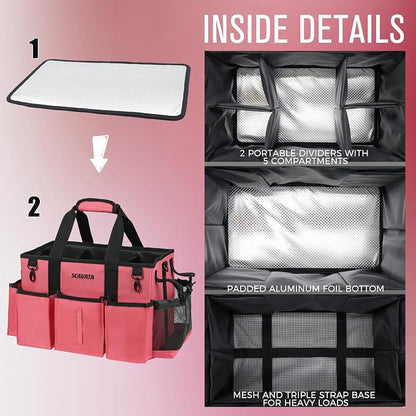 Wearable Cleaning Caddy Bag, Cleaning Caddy Supplies Organizer - Image 4