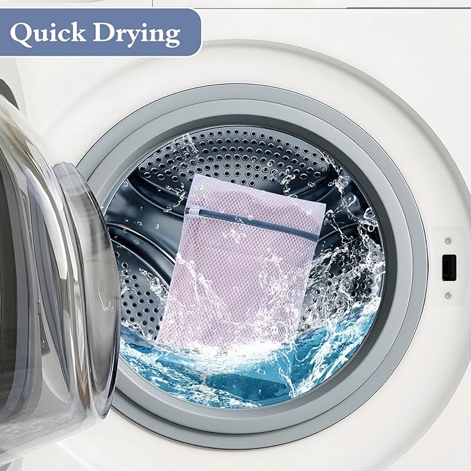 Heavy-Duty Honeycomb Mesh Laundry Bags 5-Pack | Delicates Protector - Image 6
