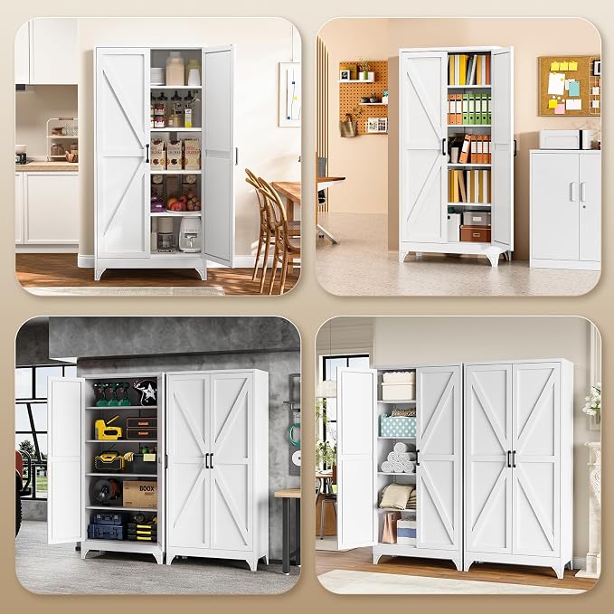Yizosh Metal Storage Cabinet - Image 6