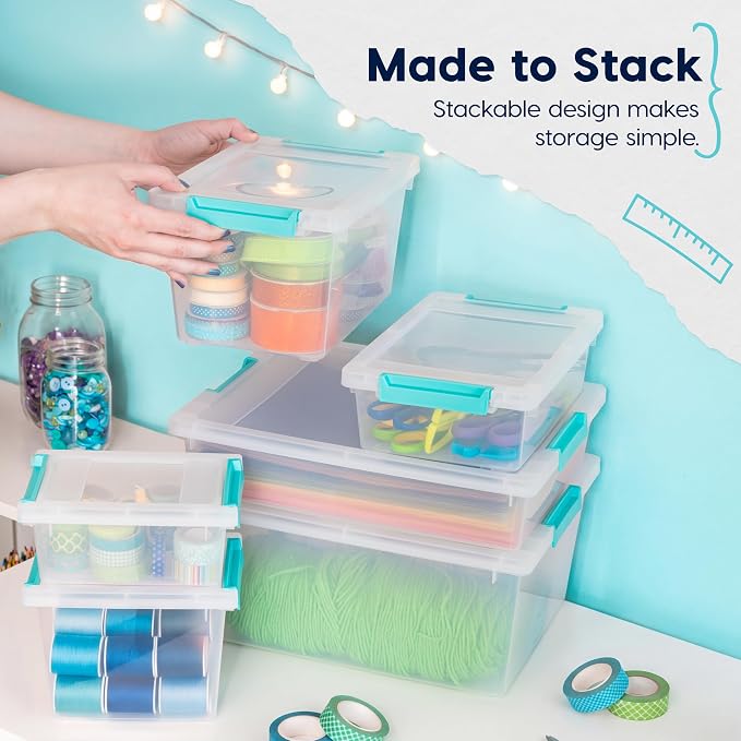 IRIS USA 1 Qt. Craft Storage Bins - Image 5