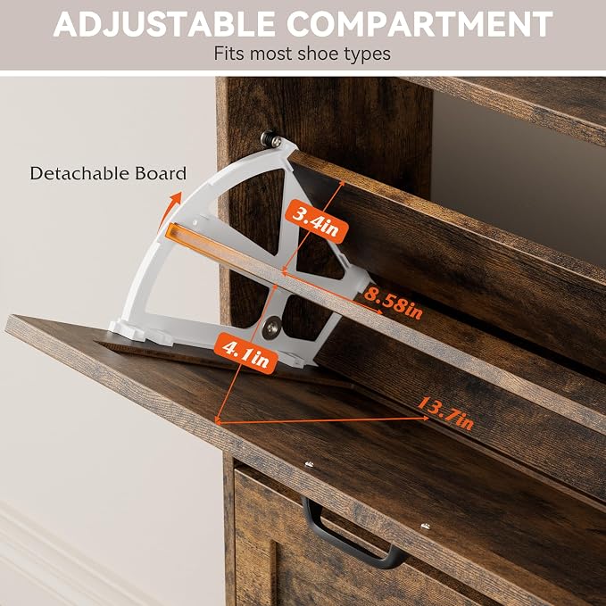 Nicetree Shoe Storage Cabinet - Image 7