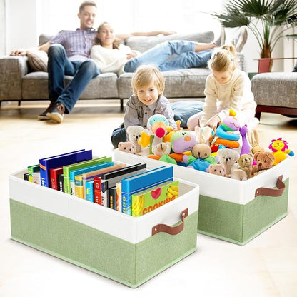3 Pack Large Capacity Storage Bins Closet Organizer - Image 6