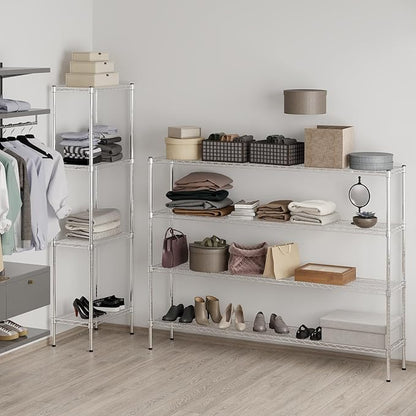14" Deep x 72" Wide x 54" Height Wire Shelving Kit | 4-Tier | NSF Commercial - Image 7