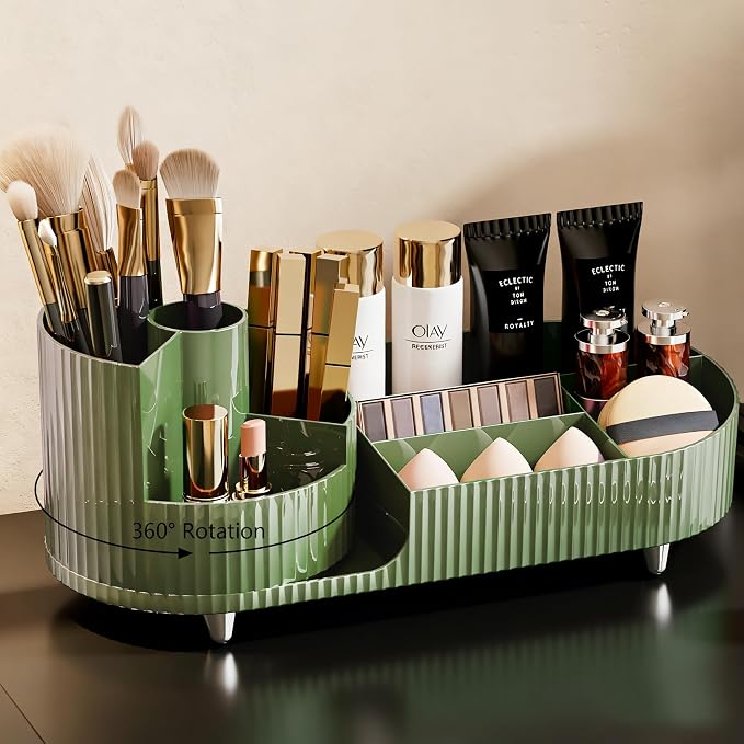Rotating Makeup Organizer for Vanity by COMFYROOM