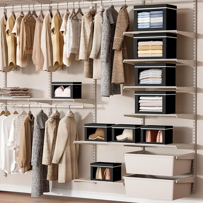 Homsorout Storage Bins with Lids - Image 3