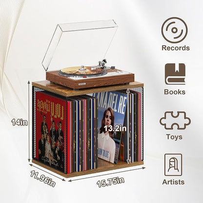 1 Cube Vinyl Record Storage Furniture - Image 7