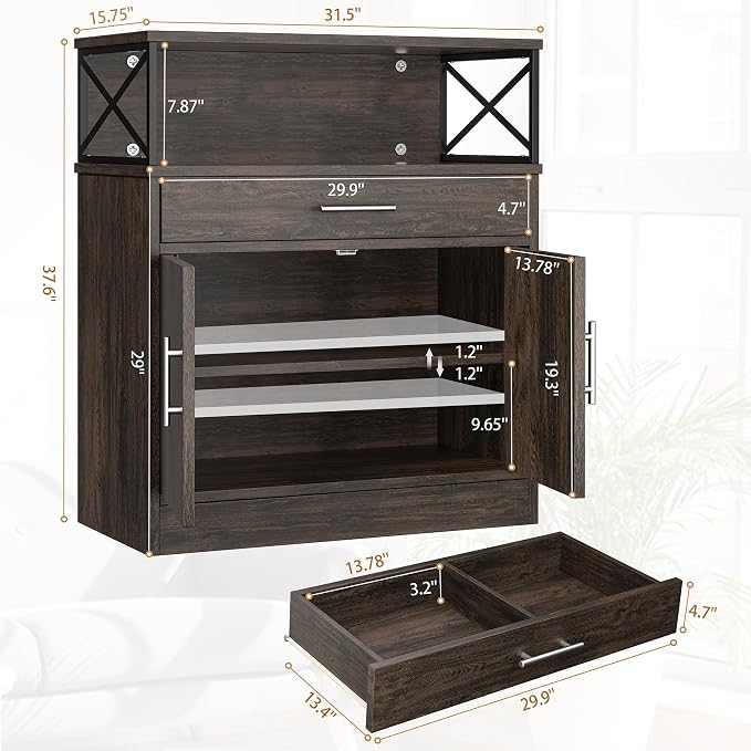 Shintenchi Kitchen Storage Cabinet - Image 3