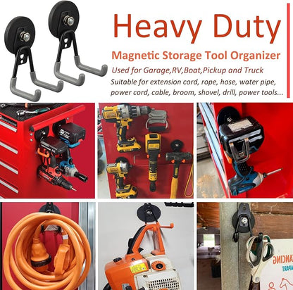 ULIBERMAGNET Heavy Duty Magnetic Hooks, Strong Large Magnet Hooks - Image 4