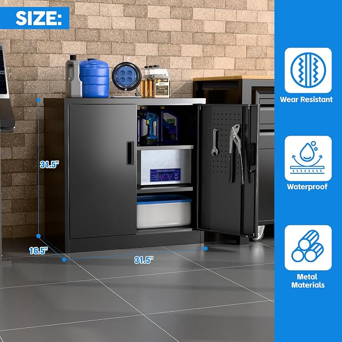 SUXXAN Metal Storage Cabinet - Image 2