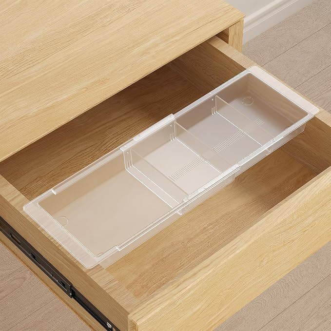 Lifewit Sliding Makeup Drawer Organizer Trays by Lifewit