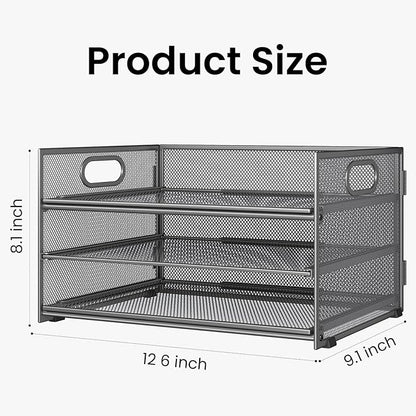 Subekyu 3 Tier Paper Letter Tray Organizer - Image 3