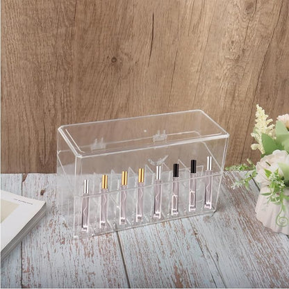 Klmnop Rollerball Perfume Organizer, 24 Grids Clear Acrylic Perfume Organizer - Image 4