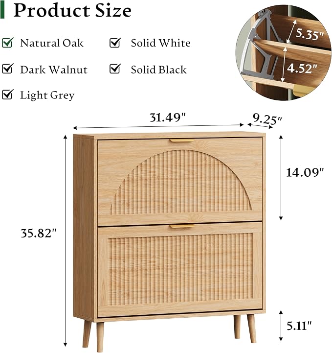 Xixini Shoe Storage Cabinet - Image 2