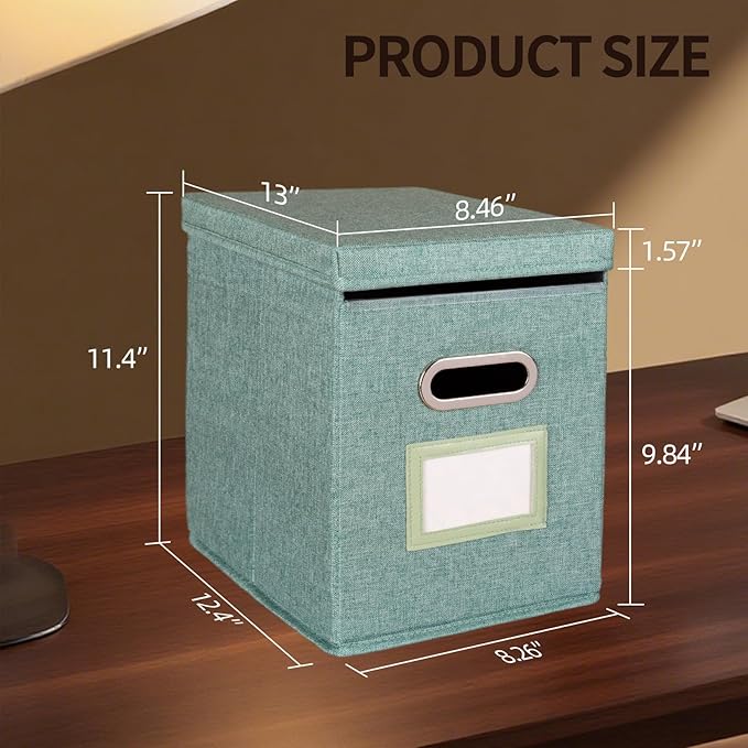 4 Pack Hanging File Folders Organizer - Image 6
