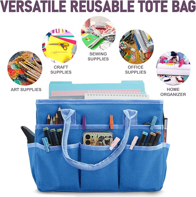 Cupohus Art Organizer Craft Storage Tote Bag - Image 2