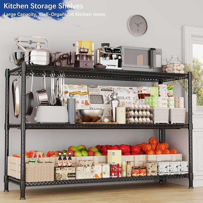Heavy Duty Shelving, 47.6" H Garage Shelving Unit - Image 5