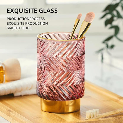 Makeup Brush Holder Organizer, Toothbrush Holders, Desk Pen Pencil Holder - Image 8