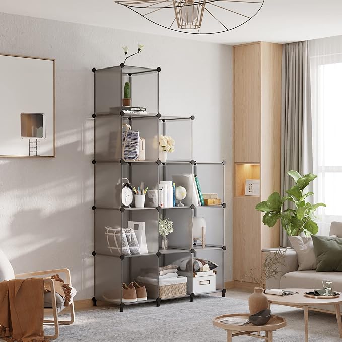 AWTATOS Cube Storage Organizer Closet Storage Cubes Shelves Bookshelf Clothes - Image 4