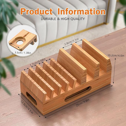 Pezin & Hulin Bamboo Charging Station Holder - Image 7