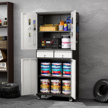 Aobabo Metal Storage Cabinet - Image 8