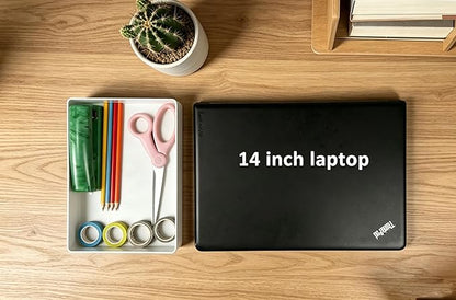 Amazon Basics Rectangular Plastic Desk Organizer - Image 6