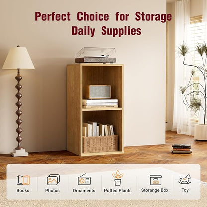 Book Shelf, Wooden Cube Storage Organizer - Image 6
