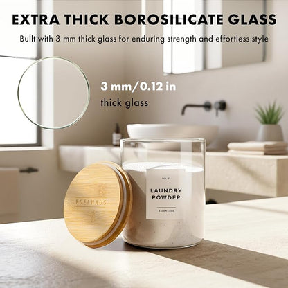 Glass Laundry Detergent Dispenser Containers - Image 3