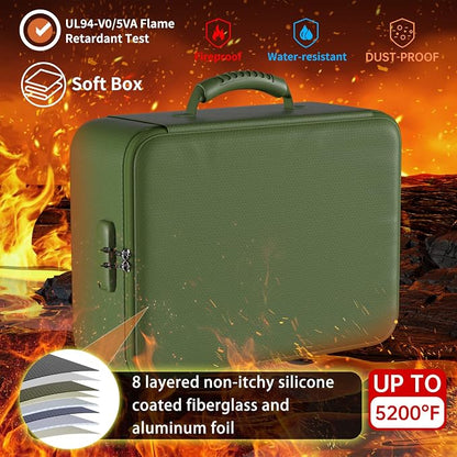 DocSafe 5200°F Fireproof Document Organizer Box - Image 2