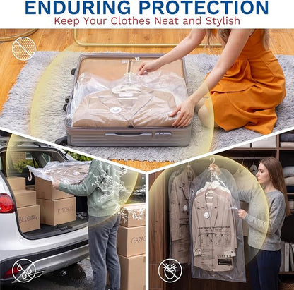Hanging Vacuum Storage Bags For Clothes - Image 4