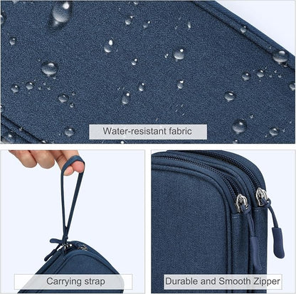 FYY Electronic Organizer, Travel Cable Organizer Bag Pouch Accessories Carry - Image 4