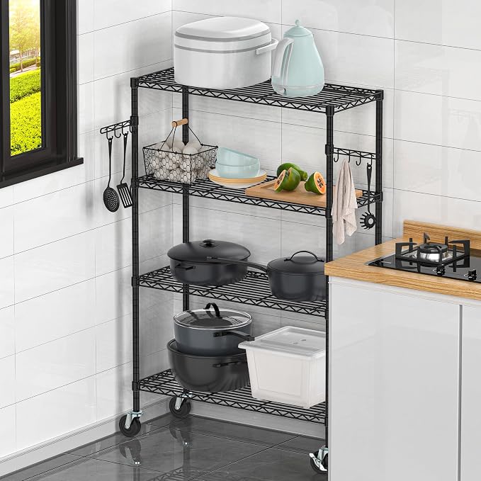 4-Tier Storage Shelving Unit - Image 6