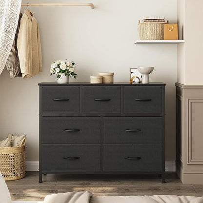 OLIXIS Black Dresser for Bedroom - Image 2