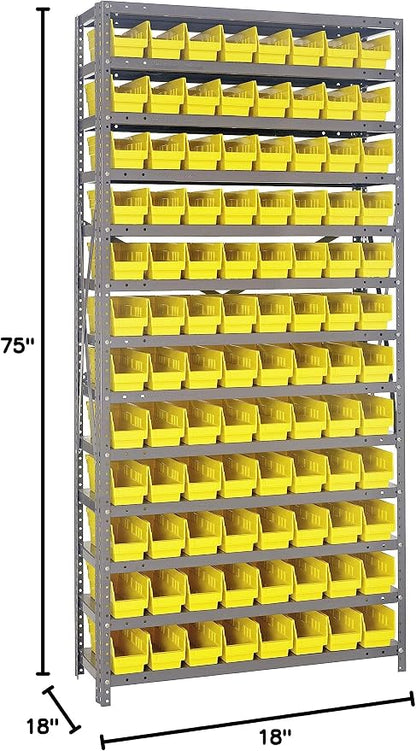 Quantum Storage Systems 1875-103YL Steel Shelving Unit - Image 2