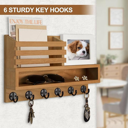 Key and Mail Holder Wall Mount, Key Hanger - Image 8