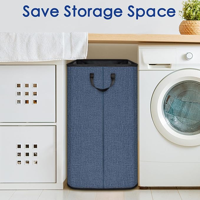 SNIGJAT Large Laundry Hamper, Tall Laundry Hamper - Image 5