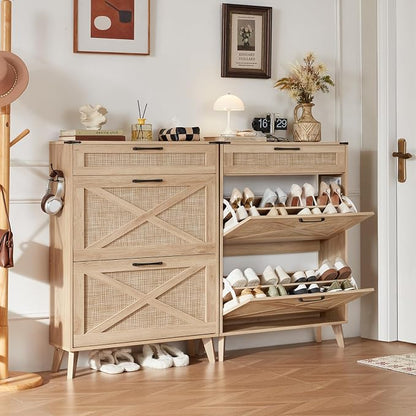 LEYAOYAO Shoe Cabinet Storage for Entryway - Image 4