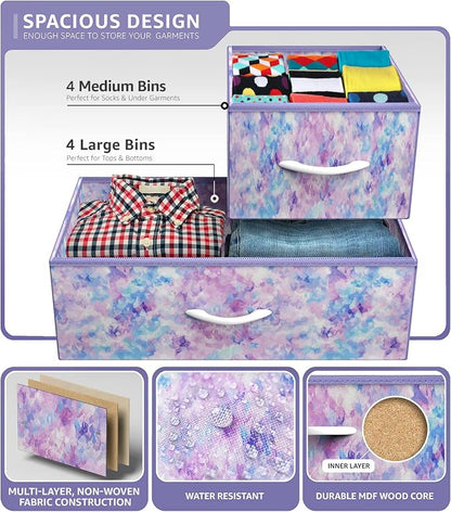 Sorbus Dresser with 8 Drawers - Image 5