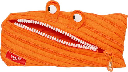 ZIPIT Monster Pencil Case for Kids, Cute Zipper Pouch for Boys Girls and Teens by ZIPIT