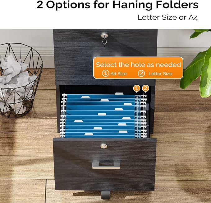 VINGLI 2-Drawer File Cabinet - Image 8