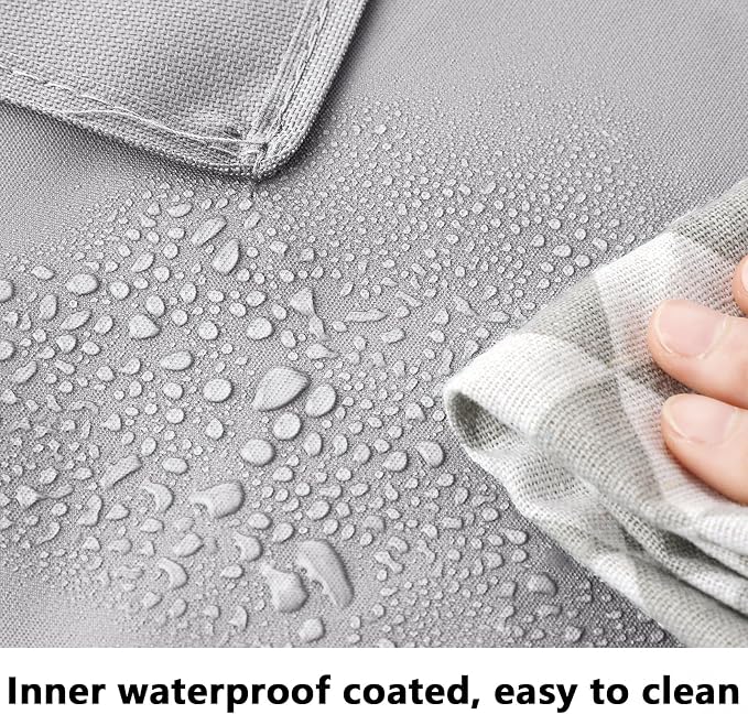 Windyun 3 Pcs Hypotenuse Laundry Sorter Replacement Bags Hamper Cart Removable - Image 6