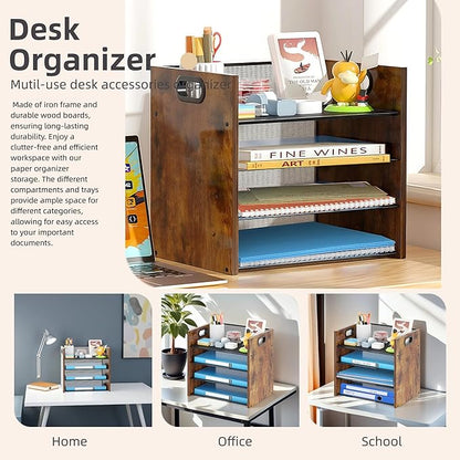 Wood Desk Organizer - Image 7