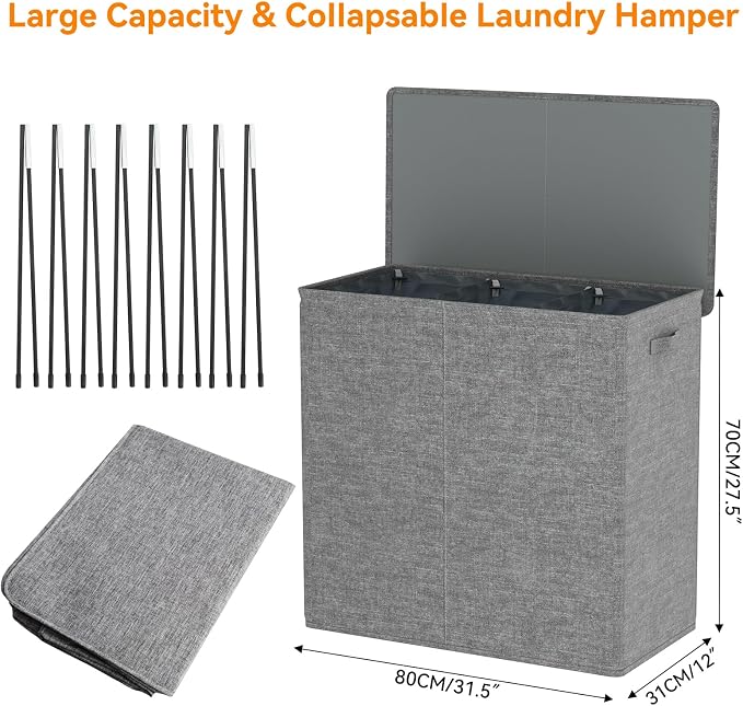 WOWLIVE 180L Laundry Hamper - Image 5
