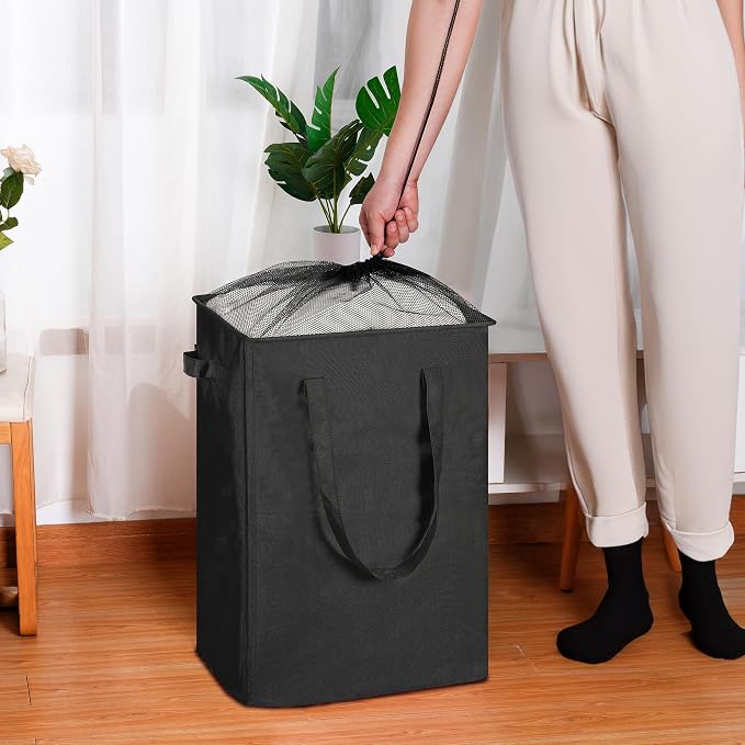 efluky Slim Laundry Basket, Narrow Laundry Hamper - Image 4