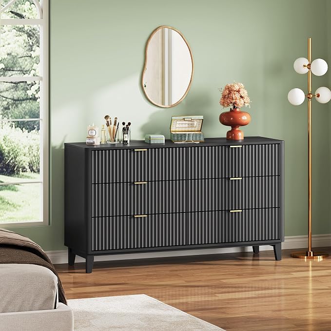 WLIVE Fluted Dresser for Bedroom - Image 2