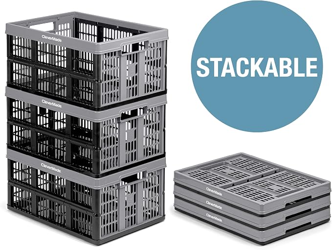 CleverMade Collapsible Utility Crates - Image 8
