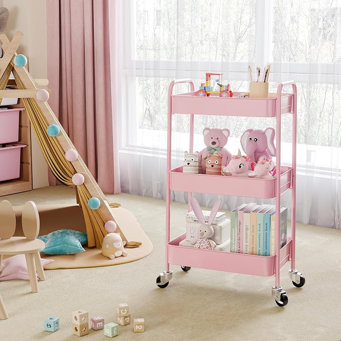 TOOLF 3-Tier Rolling Cart - Image 6