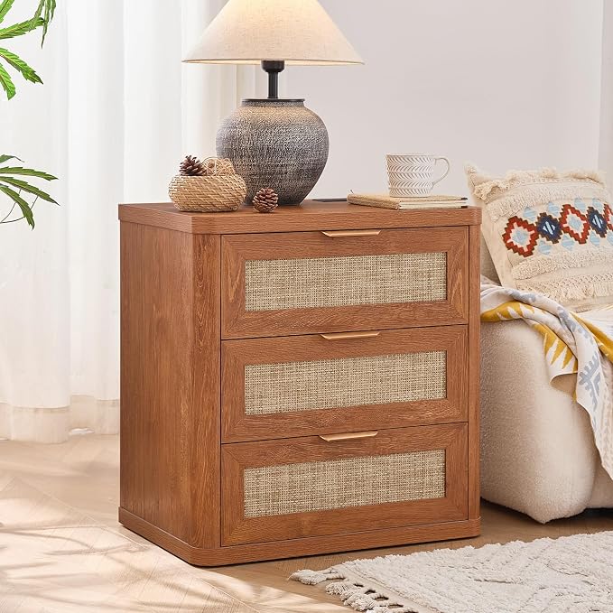 LEYAOYAO Rattan Night Stand - Image 9